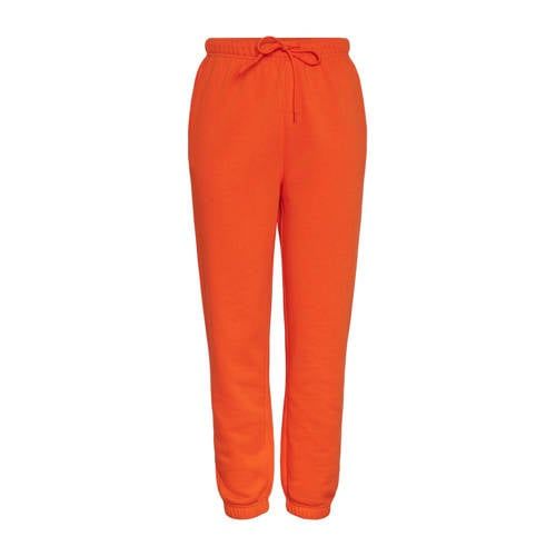 PIECES PCCHILLI High Waist Sweatpants - Orange