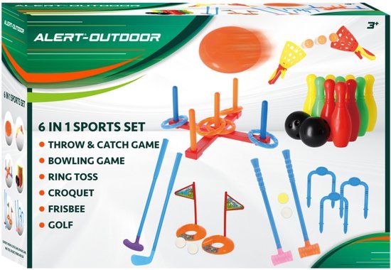 ALERT Outdoor 6-in-1 sportset