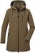G.I.G.A. Killtec dames softshell winterparka - camel - maat 40