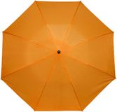 Merkloos / Sans marque Giving Europe B.V. Kleine opvouwbare/inklapbare zak paraplu van 35 cm - oranje - dia 93 cm - Regenbescherming - pocket model