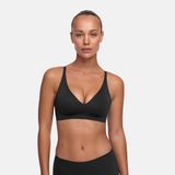 cfab Comfortabele push-up bh Zwart M