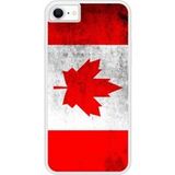 Apple Bedrukt siliconen hoesje compatibel met iPhone 7 Drapeau Canada