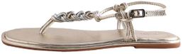 Next - Dames - Forever Comfort® geweven teensandalen - Goud