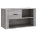 VidaXL Schoenenkast 80x35x45 cm bewerkt hout grijs sonoma