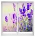 Easy-Fix Set de 2 volets roulants, transparent, lavande, 65x150 cm