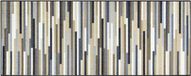wash+dry Mikado Stripes nature deurmat