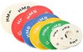 HMS CBRS50 - Olympische Halterschijf - 2x5.0 KG - Staal en Rubber