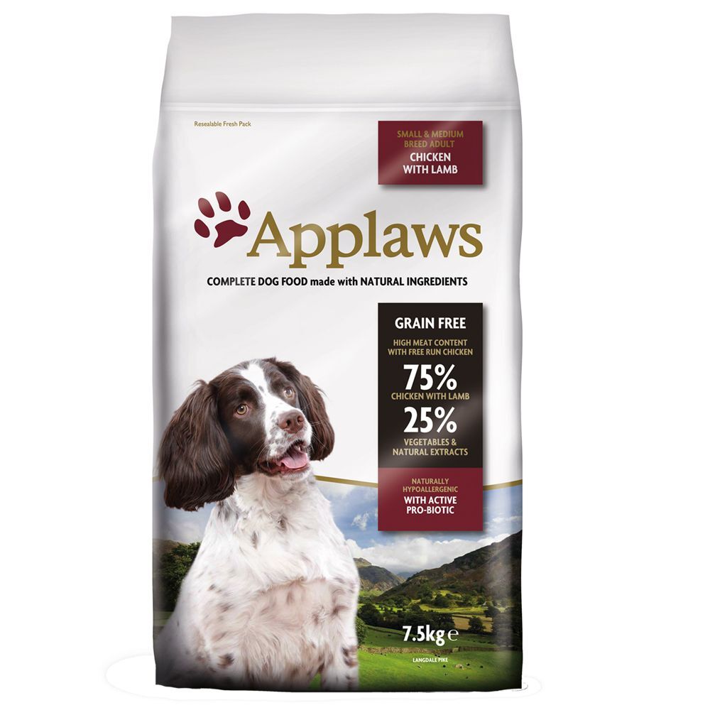 Applaws 7 5 kg Adult Small Medium Breed Kip met Lam Hondenvoer