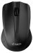 C-TECH WLM-01 / Souris de bureau / Souris optique / 1200 DPI / Sans fil via USB / Noir