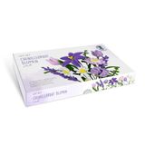 Ursus 27040002F knutselset paarse bloemen van chenilledraad voor het maken van een boeket bloemen bijvoorbeeld zonnebloem, kamille, varen en physalis