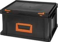 Alutec Kunststofbox Magnus PC 20 Zwart, Oranje