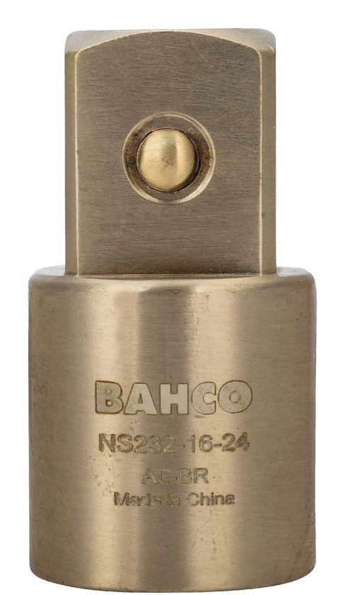 Bahco Adapter 1" - 3/4" Vonkwerend Aluminium Brons