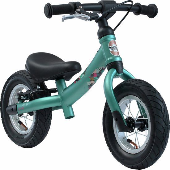 Bikestar Sport 2-in-1 Loopfiets - 10 inch - Groen