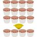 16#23365# Viva haushaltswaren 16 jampotten 230 ml met 1 trechter