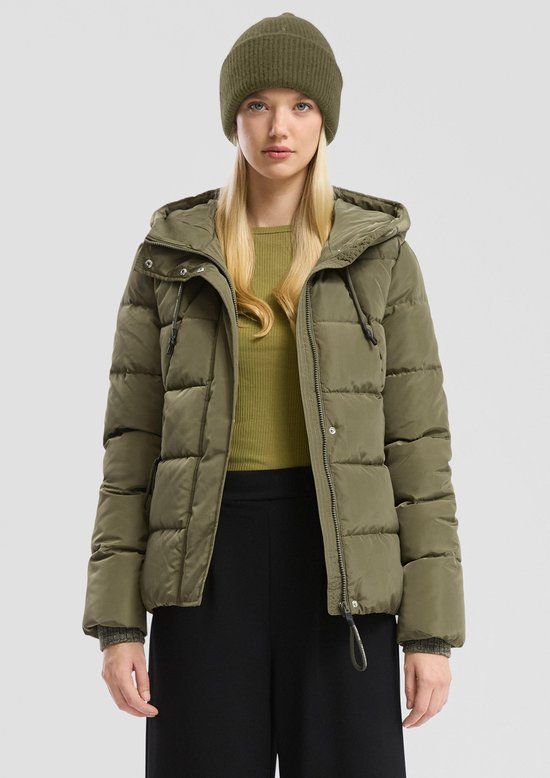 Q/S designed by - Dames jas - Maat XS - Vrouwen - Groen - vulling
