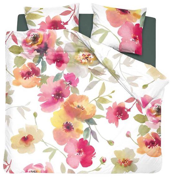 Cinderella Flore Dekbedovertrek Lits-jumeaux 240x200/220 cm - Roze