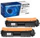 HP Toner 17A CF217A, 2-pack, Noir