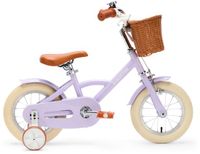 Generation Fietsen Generation Classic 12 inch Lila Kinderfiets met Mandje