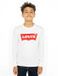 Levi's® Kids Batwing T-shirt Met Lange Mouwen Wit 5 Years Kinderen
