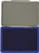 Q-CONNECT stempelkussen | ft 110 x 70 mm | blauw