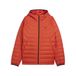 PUMA PACKLITE donsjack met capuchon voor Heren, Grijs/Rood, Maat XL