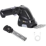 Black & Decker Coupe-haies et taille-buissons électrique 2-en-1, 2 batteries rechargeables 7,2 V 2,0 Ah, 2 lames interchangeables, noir