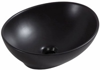 Boss & Wessing AQS Opzetwaskom Paro 40x33x14.5 cm Mat Zwart