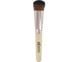 Boho Vegan Brush for Fluid Foundation 08 - Brown - Round Cut - Foundation Brush