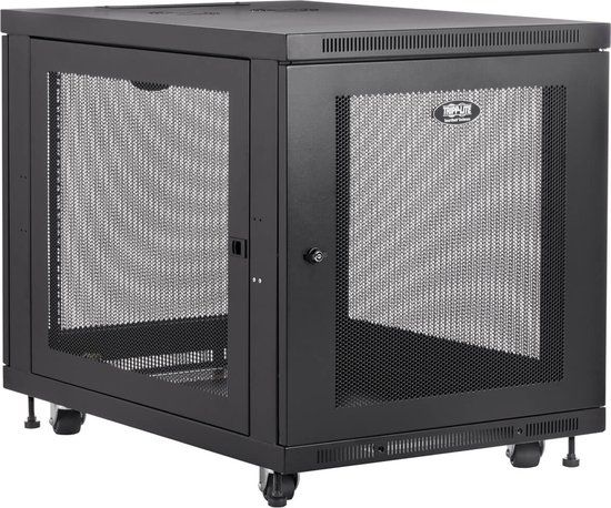 Tripp Lite SR12UB rack 12U Vrijstaande rek Zwart