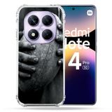 Cokitec Versterkte hoes voor Xiaomi Redmi Note 14 Pro 5G Sport Rugby Vintage Ballon