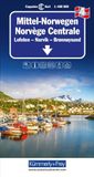 Norway MAIRDUMONT Norway Central - Lofoten/Narvik/Bronnoysund Regional Map