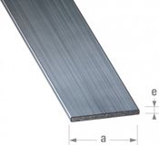Ovenschotel CQFD Plat staal, uitgerekt 20 x 2 mm, 1 m