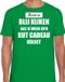 Bellatio Decorations Shoppartners Bv Groen fout Kerstshirt / t-shirt - Kerst is blij kijken / kut cadeau - heren - Kerstkleding / Christmas outfit M