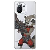 ERT GROUP mobiel telefoonhoesje voor Xiaomi 11 origineel en officieel erkend Marvel patroon Rocket 008