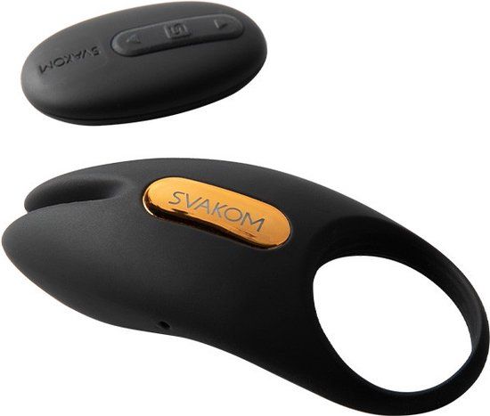 Svakom - Winni 2 App Controlled Penis Ring - Vibrating Cockring - Waterproof - Rechargeable - One Size - Variable Colour