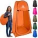 Draagbare Wakeman Outdoors Draagbare pop-up tent voor onmiddellijke privacy, douchen en verschonen, opvouwbare outdoor schuur voor camping, strand en regen, met draagtas