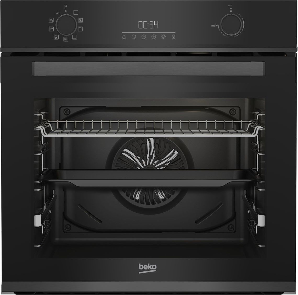 Beko BBIM13300DXPSE - Inbouw oven - 72L - 2500W - Zwart