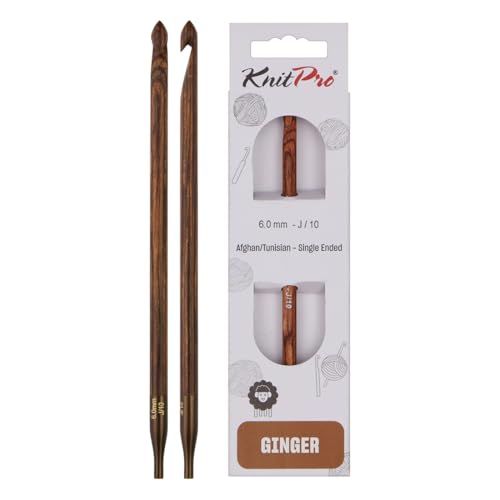 Knitpro Ginger Tunesische (6,00 mm) Haaknaald