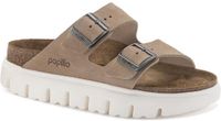 Birkenstock Arizona Papillio Cuir Suédé Étroit Beige Unisexe Adultes 42