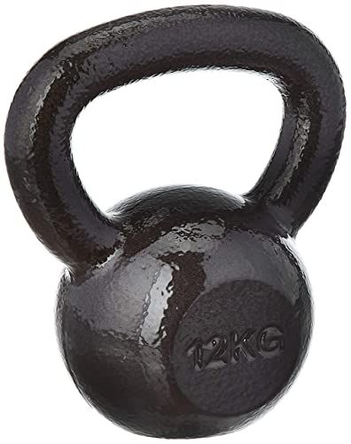 Amazon Basics gietijzeren kettlebell 12 kg - 0192233011158