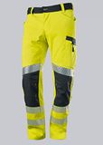 BP Stretchbroek met veiligheidsmarkering, lichtgewicht, Mit, kniezakken 2043-847