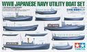 Tamiya 300078026-1:350 WWII Voeding. Boten Japanse Marine(28), Zilver, Medium