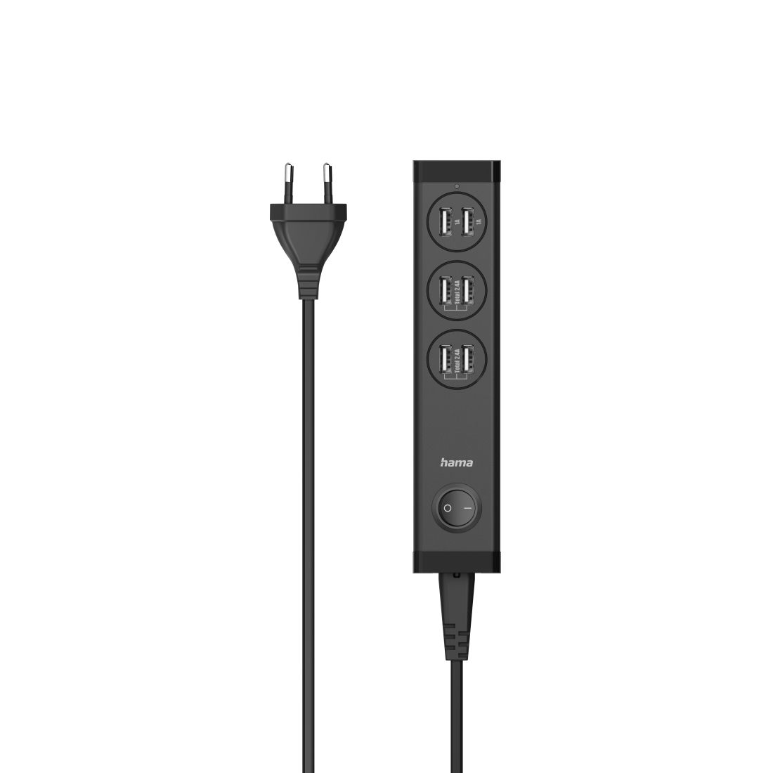 Hama USB-oplader - 34W - Zwart