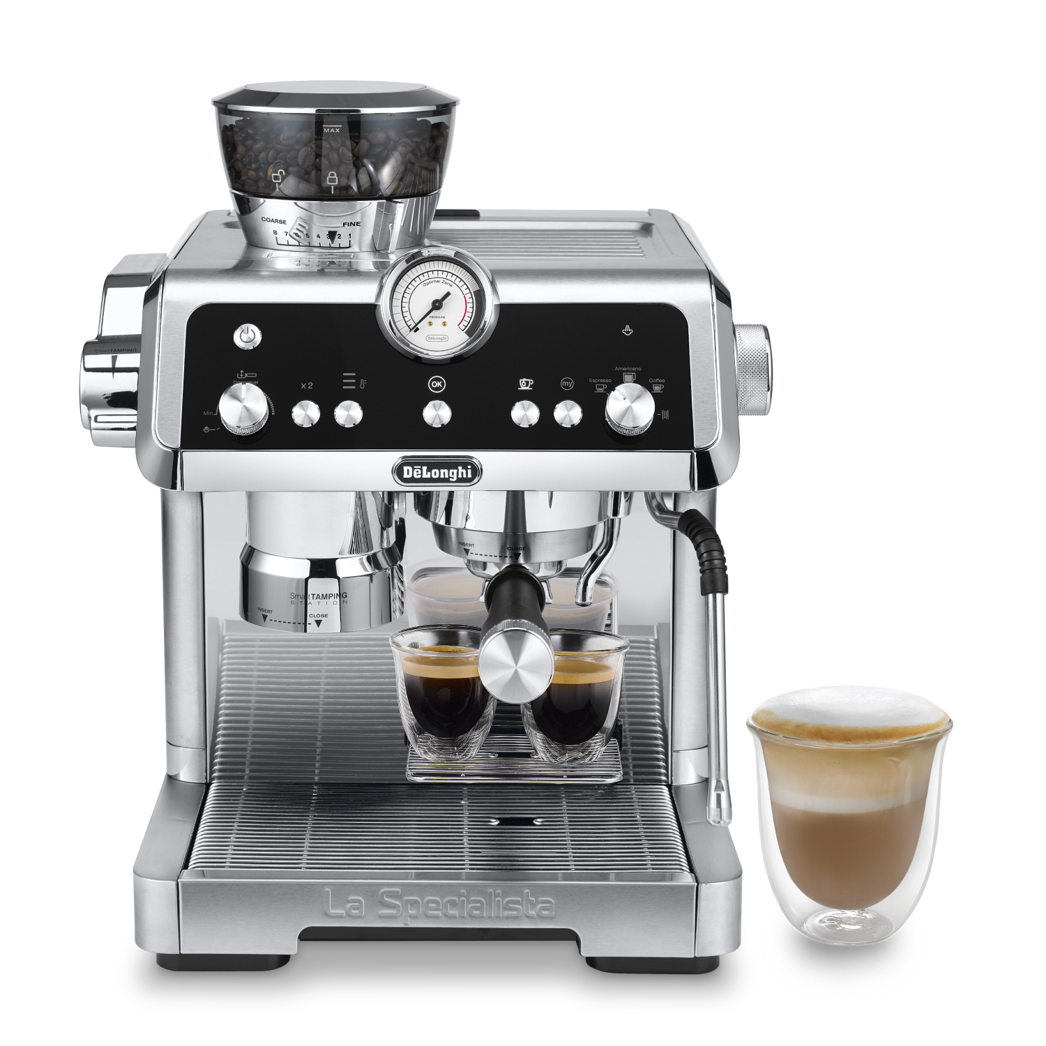 De'Longhi La Specialista Prestigio EC9355.M zilver