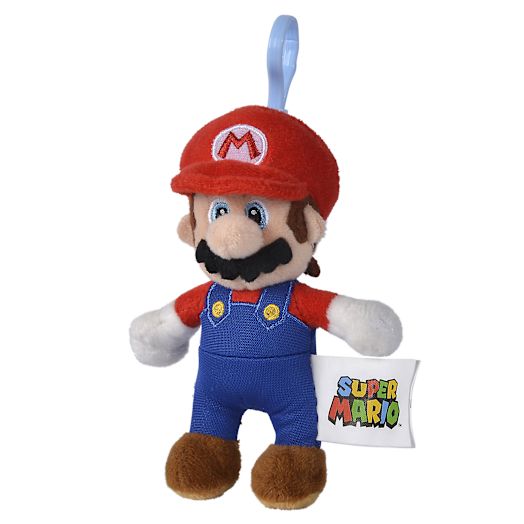 Super Mario Pluche Mario-sleutelhanger