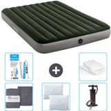 Intex Luchtbed - 2-Persoons - 152 x 203 x 25 cm - Groen