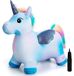 Figurine licorne bleue