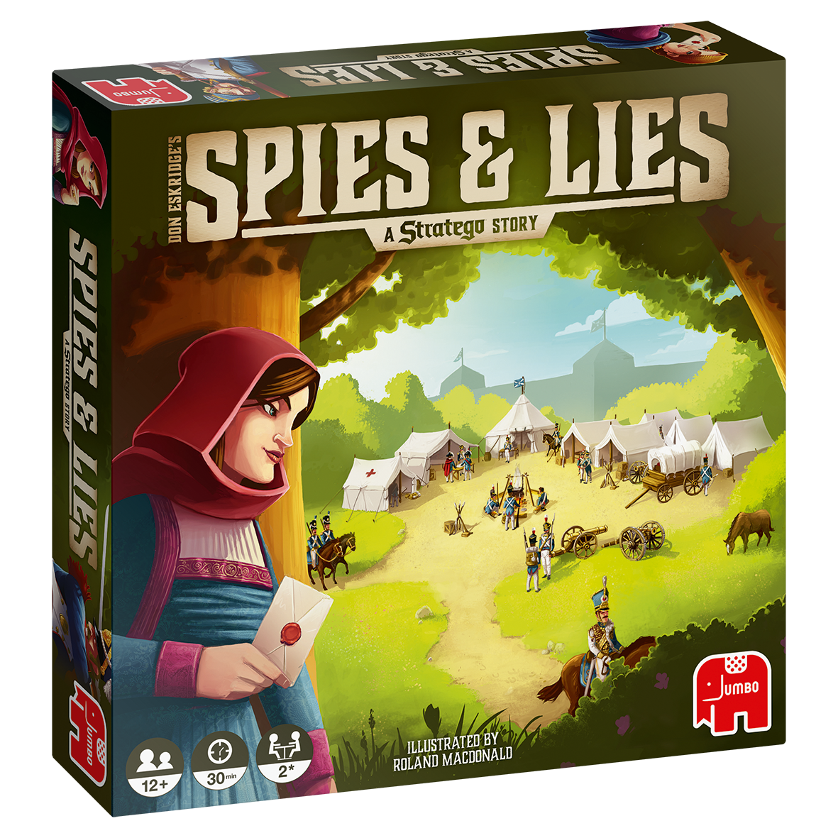 Jumbo Stratego Spies & Lies- a Stratego story