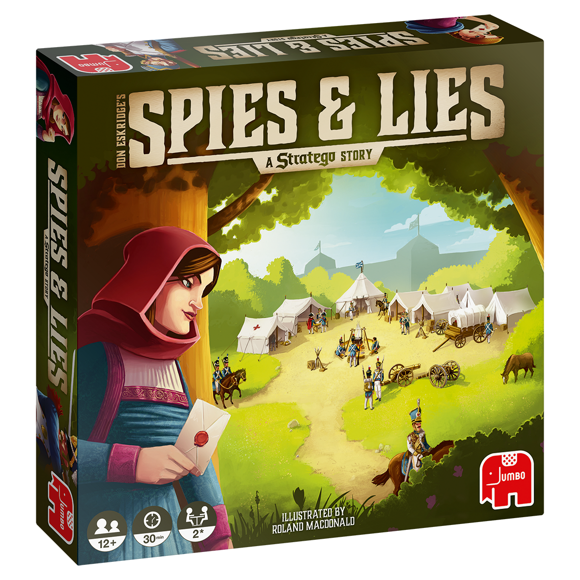 Jumbo Stratego Spies & Lies - Bordspel - 12+ jaar