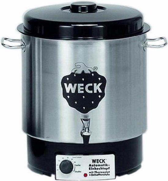 WECK Elektrische Weckketel met Tapkraan RVS WAT24A